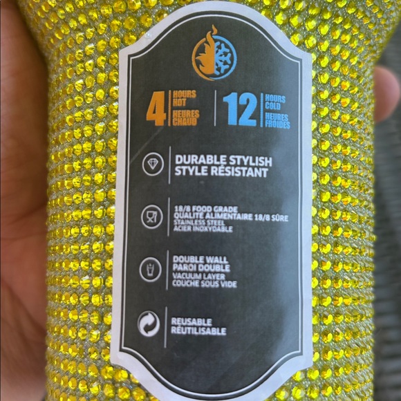 Grinch, green Rhinestone Tumbler - Picture 3 of 3